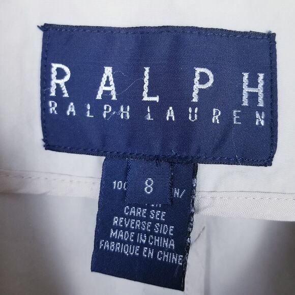 RALPH by Ralph Lauren Black Label 100% Cotton Cropped Chores Jacket Blazer - 8 - Picture 5 of 7